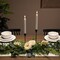 Northlight LED Flickering Flameless Taper Church-Top Christmas Candles - 9.75" - White - Set of 2